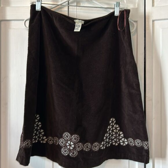 Odille from Anthropologie 100% cotton corduroy skirt - Size 10 - Picture 6 of 6